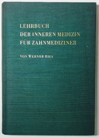 Lehrbuch der inneren Medizin für Zahnmediziner. 2