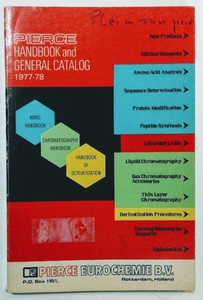 Pierce Handbook and General Catalog 1977-78.