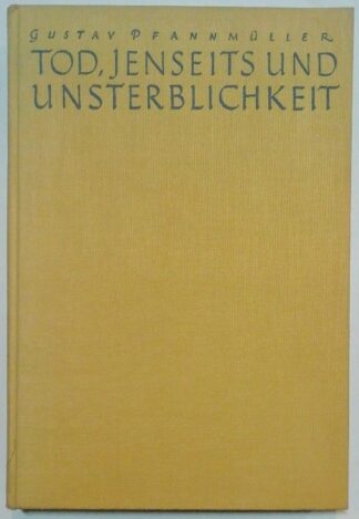 Tod, Jenseits und Unsterblichkeit in der Religion, Literatur und Philosophie der Griechen und Römer.