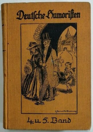 Deutsche Humoristen 4. und 5.Band: Humoristische Gedichte [Hausbücherei 29/30].