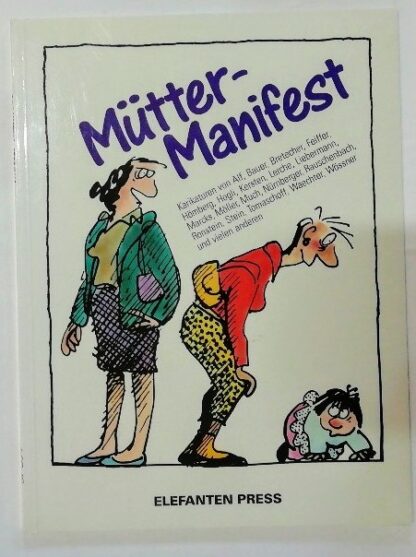 Mütter- Manifest. Karikaturen.