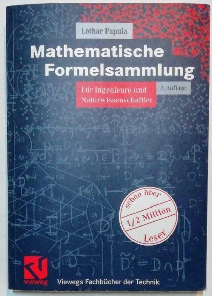Mathematische Formelsammlung für Ingenieure und Naturwissenschaftler.