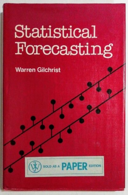 Statistical Forecasting.