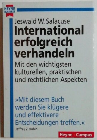 International erfolgreich verhandeln.