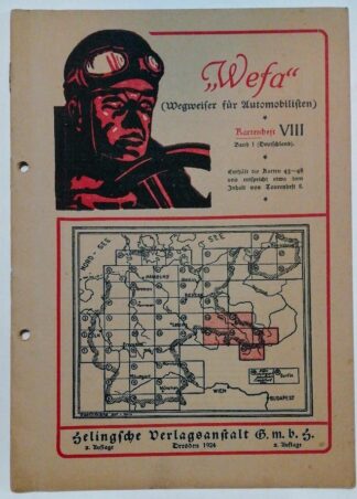 Wefa – Wegweiser für Automobilisten – Kartenheft VIII.