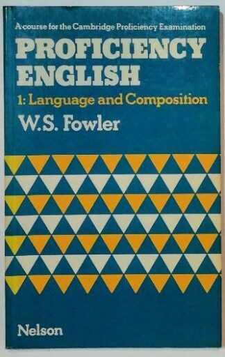 Proficiency English 1: Language and Composition.