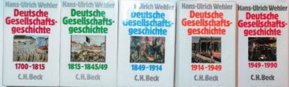 Deutsche Gesellschaftsgeschichte [5 Bände, komplett].