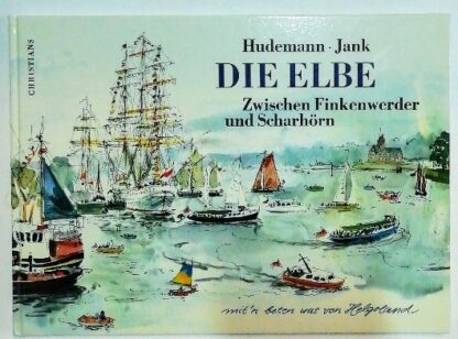 Die Elbe zwischen Finkenwerder und Scharhörn mit´n beten wat von Helgoland.