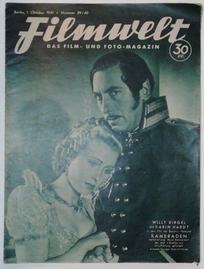 Filmwelt – Das Film- und Foto-Magazin 1. Oktober 1941 – Nr. 39/40