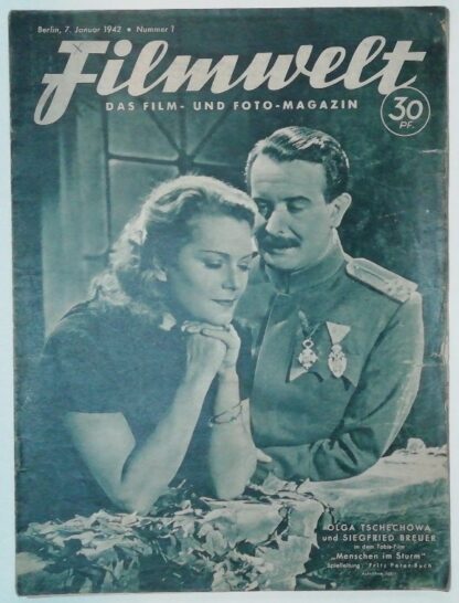 Filmwelt – Das Film- und Foto-Magazin 7. Januar 1942 – Nr. 1.