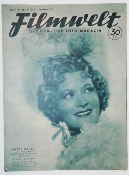 Filmwelt – Das Film- und Foto-Magazin 4. Februar 1942 – Nr. 5/6.