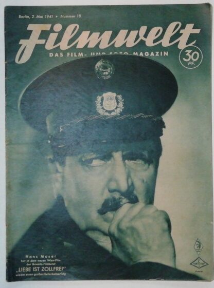Filmwelt – Das Film- und Foto-Magazin 2. Mai 1941 – Nr. 18.