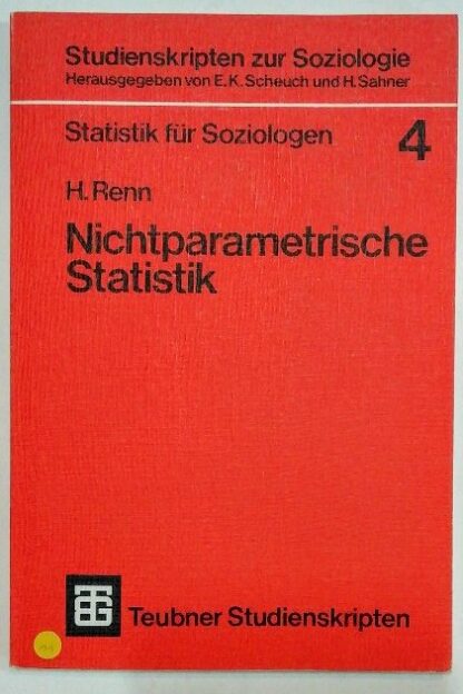 Nichtparametrische Statistik – Eine Einführung in die Grundlagen [Statistik für Soziologen].