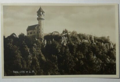 Ansichtskarte Burg Teck, 775m ü. M. [ungelaufen].