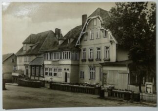 Ansichtskarte Höhenluftkurort Schierke (Harz) – FDGB-Erholungsheim “Feuerstein” [ungelaufen].