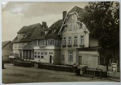 Ansichtskarte Höhenluftkurort Schierke (Harz) – FDGB-Erholungsheim “Feuerstein” [ungelaufen].
