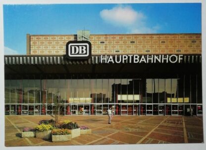 Ansichtskarte Braunschweig – Teilansicht des Hauptbahnhofs [ungelaufen].