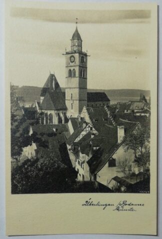 Ansichtskarte Überlingen / Bodensee – Münster [ungelaufen]. 2