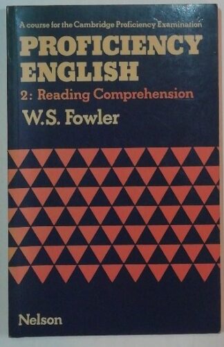 Proficiency English 2: Reading Comprehension.