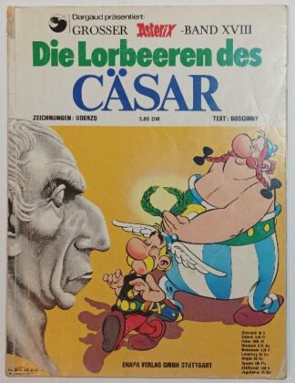 Asterix Band XVIII – Die Loorbeeren des Cäsar.