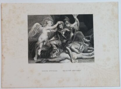 Sieger´s Apotheose – The Victor´s Apotheosis – Stahlstich 1871.