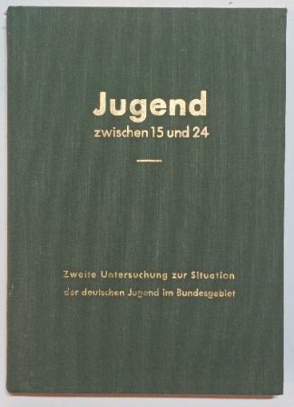 Jugend zwischen 15 und 24 – Zweite Untersuchung zur Situation der deutschen Jugend im Bundesgebiet.